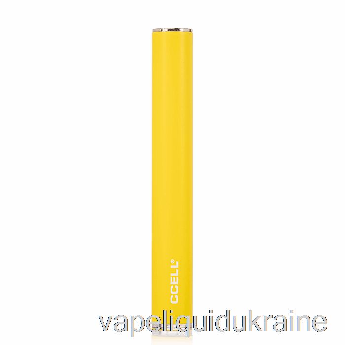 Vape Liquid Ukraine CCELL M3 Vape Pen Battery Yellow Matte